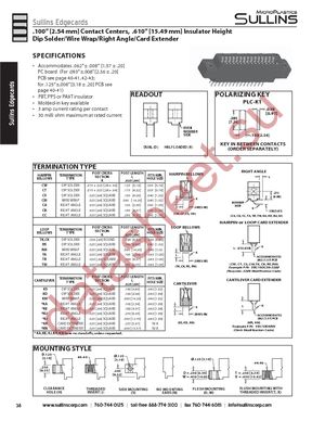 GBC10DCSD-S288 datasheet  